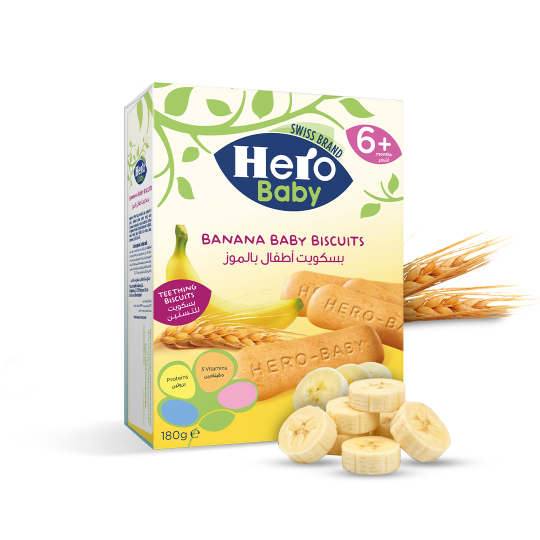 Banana Baby Biscuits 180g