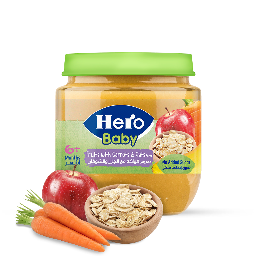 Fruits with Carrots & Oats Mixes 125g