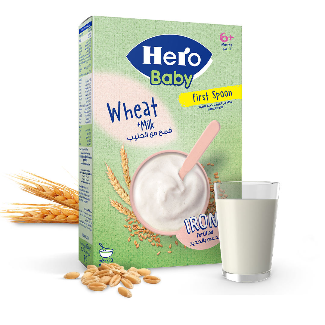 Wheat + Milk First Spoon Cereals 150g